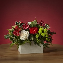 The FTD Snow Ball Bouquet From Rogue River Florist, Grant's Pass Flower Delivery